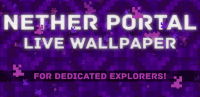 Nether Portal Live Wallpaper for PC