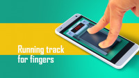 Fingers running track APK