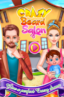 Crazy Beard Salon Girls Games APK