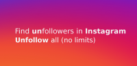 Unfollowers for Instagram for PC