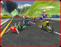 Kids Bicycle Rider Street Race for PC